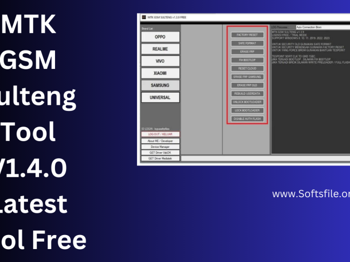 MTK GSM Sulteng Tool V1.4.0 Latest Tool Free